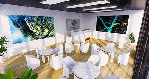 濟寧圣蒙左岸臨售展廳