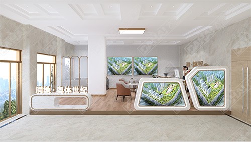 濟寧潤地·奧體世紀城市展廳包裝